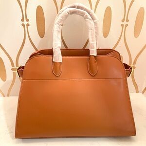 Vegan Leather Brown Bag